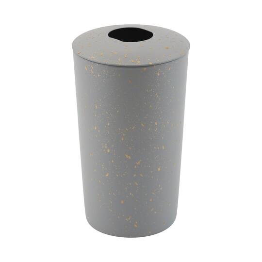 Elle Décor Gray Modern Metal Soap Pump